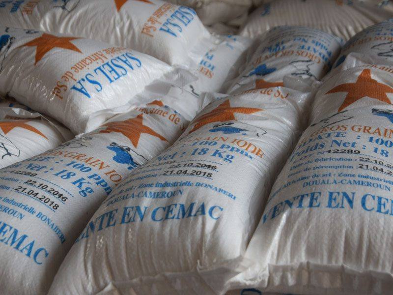 Sel Sasel gros grain 18kg Cameroun